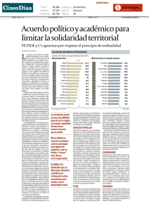 Acuerdopolíticoyacadémicopara limitarlasolidaridadterritorial