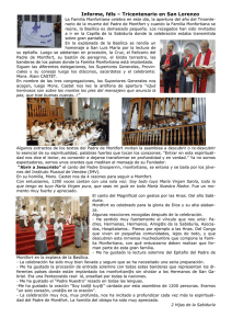 Informe fdls - Tricentenario