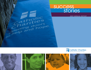 stories success - Catholic Charities