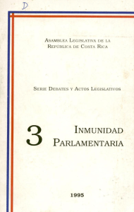 Inmunidad parlamentaria