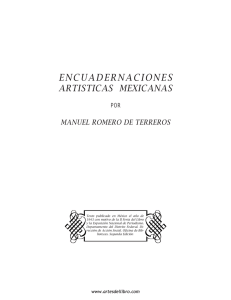 encuadernaciones - Artes del Libro