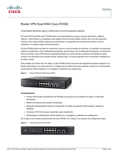 Cisco RV082 Dual WAN VPN Router (Spanish)
