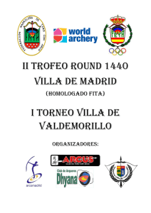 II trofeo round 1440 Villa de madrid I TORNEO VILLA DE