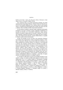 GARCÍA DE LEÁNIZ, I. (ed.), De nobis ipsis silemus. Homenaje a