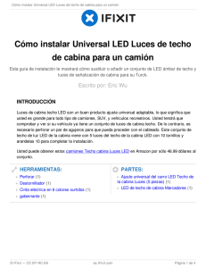 Cómo instalar Universal LED Luces de techo de cabina para