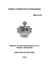 FUERZA TERRESTRE ECUATORIANA MIG-12-01