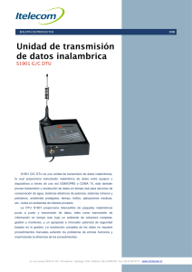 Unidad de transmisión de datos inalambrica