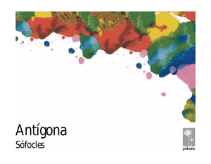 Ant&iacute;gona - Pehu&eacute;n Editores