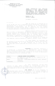 Page 1 REPÚBLICA DE CHILE I. MUNICIPALIDAD DE LA GRANJA