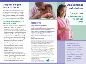 Dos sonrisas saludables - National Maternal and Child Oral Health