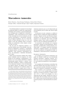 Marcadores tumorales - Acta Médica Colombiana