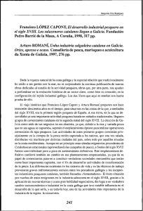 Francisco LOPEZ CAPONT, El desarrollo industrial