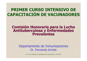 vacuna bcg - Comisión Honoraria para la Lucha Antituberculosa