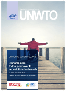Turismo para todos: promover la accesibilidad universal
