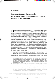 Las estructuras de clases sociales en América Latina