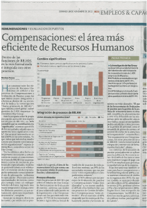 Compensaciones: el área más