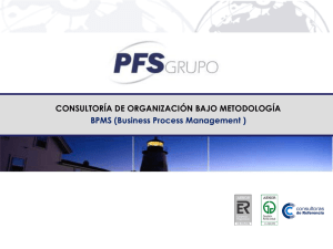 Gestión por procesos y la metodología B.P.M.