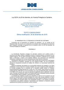 Ley 5/2014, de 26 de diciembre, de Vivienda Protegida de