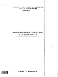 CUA. No. 40965 Area de Salud del Area Metropolitana