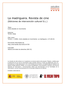 La madriguera. Revista de cine