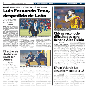 Luis Fernando Tena, despedido de León