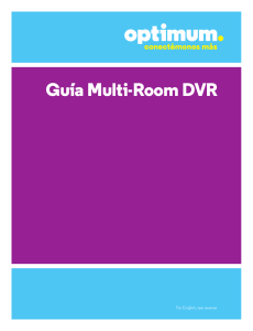Multi-Room DVR Guía