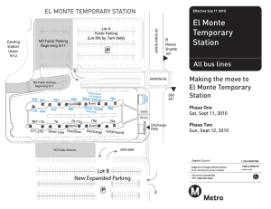 El Monte Temporary Station