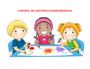 CONTROL DE ASISTENCIA DIARIA/MENSUAL