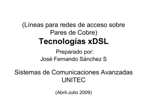 ADSL - Universidad Tecnológica del Centro