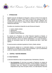 Código de buen gobierno - Real Federación Española de Natación