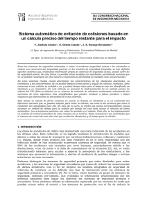 18-10 Sistema automático de evitación de colisiones basado en un