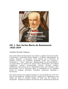 CD- 1. Don Carlos María de Bustamante 1822-1834