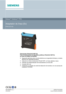 FDCL221-Ex Adaptador de línea (Ex)