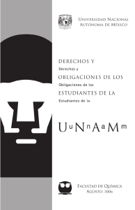 Derechos y Obligaciones de los Estudiantes de la UNAM