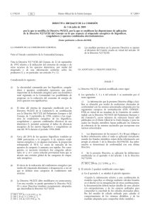 DIRECTIVA 2003/66/CE DE LA COMISIÓN de 3 de julio de