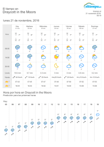 El Tiempo en Draycott in the Moors