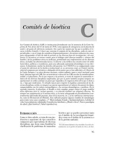 Comités de bioética