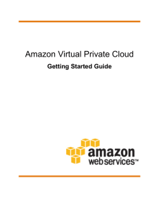 Amazon Virtual Private Cloud - Guía de introducción