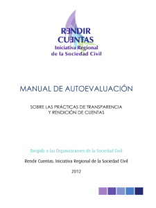 rei _ ir cueintas - Centro Virtual para la transparencia y la rendición