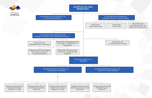 DESPACHO DEL MINISTRO
