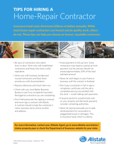 Home-Repair Contractor