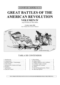 GREAT BATTLES OF THE AMERICAN REVOLUTION
