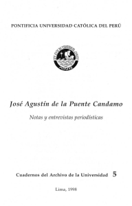 José Agustín de la Puente Candamo