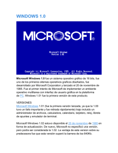 Descrgar Como PDF - Historia de microsoft windows