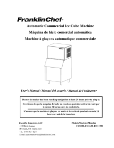 Automatic Commercial Ice Cube Machine Máquina