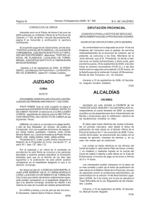 juzgado alcaldías - Diputación de Cáceres
