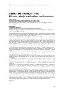 serra de tramuntana - Universitat Politècnica de Catalunya