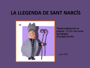 la llegenda de sant narcís