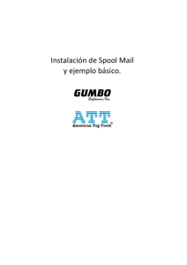 Instalación de Spool Mail y ejemplo básico.