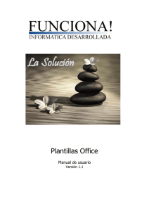 Plantillas Office